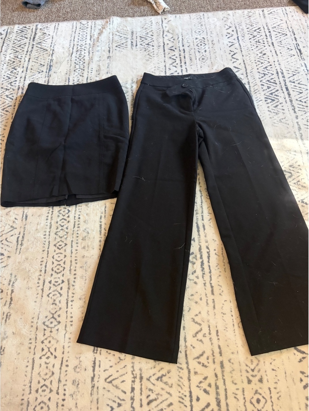 LOFT Marisa Black Dress Pants Size 0P